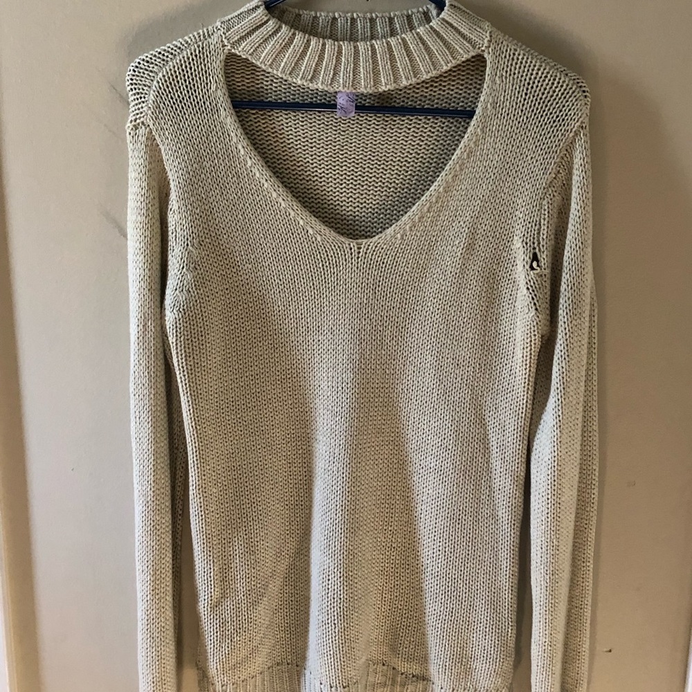 Ivory sweater